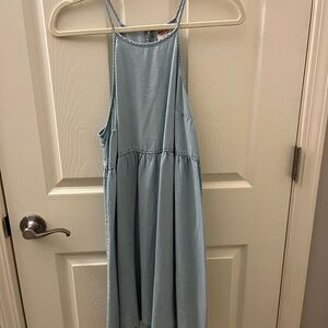 Mossimo Supply Co. Light Blue Girls' Halter Dress